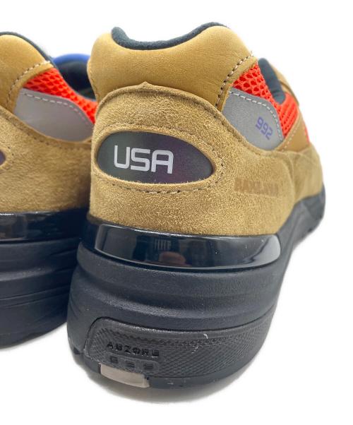 NEW BALANCE（ニューバランス）NEW BALANCE (ニューバランス) Action Bronson (アクション ブロンソン) ローカットスニーカー ブラウン×オレンジ サイズ:26.5cmの古着・服飾アイテム