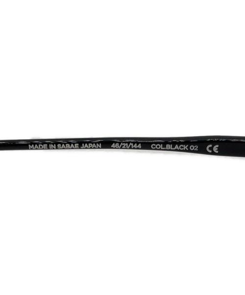 NOCHINO OPTICAL（ノチノオプティカル）NOCHINO OPTICAL (ノチノオプティカル) サングラス ブラック サイズ:46/21-144の古着・服飾アイテム