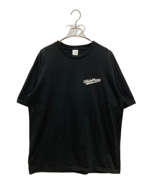 WACKO MARIA（ワコマリア）WACKO MARIA (ワコマリア) WASHED HEAVY WEIGHT CREW NECK T-SHIRT ブラック サイズ:SIZE Lの古着・服飾アイテム