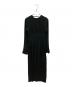 TODAYFUL（トゥデイフル）の古着「Backopen Linen Dress」｜ブラック
