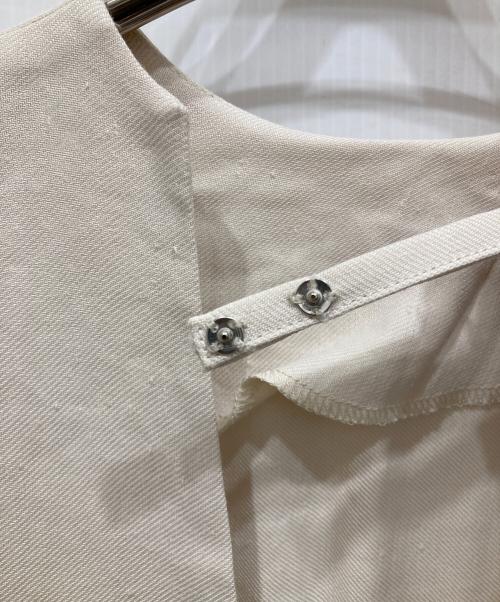 TODAYFUL（トゥデイフル）TODAYFUL (トゥデイフル) Backopen Linen Dress アイボリー サイズ:SIZE 38の古着・服飾アイテム