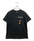 WIND AND SEA×DISNEYウィンダンシー×ディズニー）の古着「HANGING MICKEY TEE」｜ブラック
