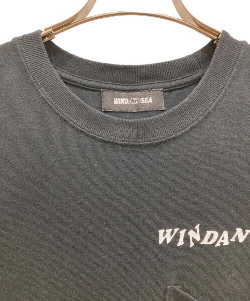 WIND AND SEA（ウィンダンシー）WIND AND SEA (ウィンダンシー) DISNEY (ディズニー) HANGING MICKEY TEE ブラック サイズ:SIZE Sの古着・服飾アイテム