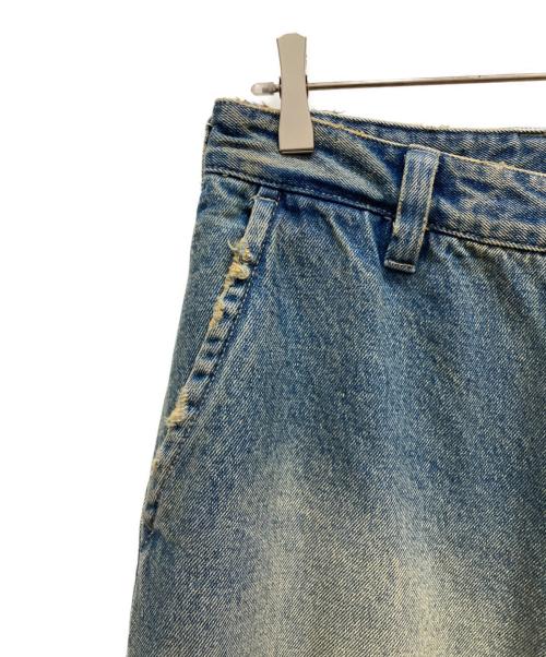 JOURNAL STANDARD relume（ジャーナルスタンダード レリューム）JOURNAL STANDARD relume (ジャーナルスタンダード レリューム) ワイドストレート ブラスト デニム スラックス インディゴ サイズ:SIZE Mの古着・服飾アイテム