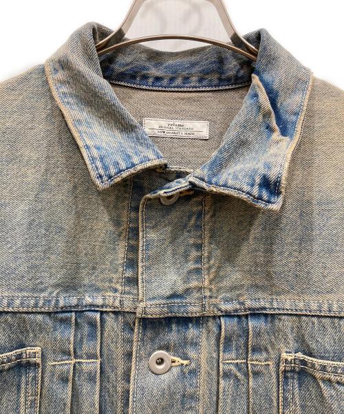 JOURNAL STANDARD relume（ジャーナルスタンダード レリューム）JOURNAL STANDARD relume (ジャーナルスタンダード レリューム) スモーキーデニム トラッカージャケット インディゴ サイズ:SIZE Mの古着・服飾アイテム