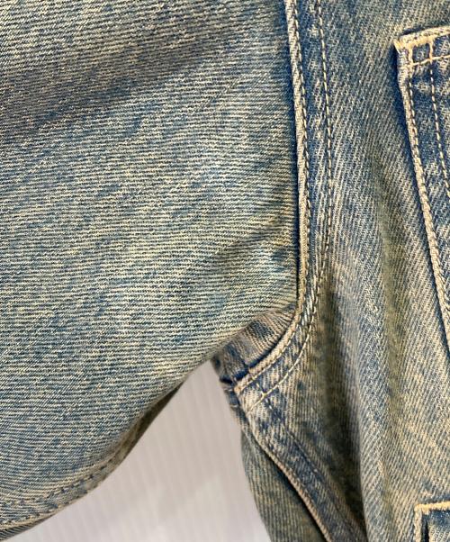JOURNAL STANDARD relume（ジャーナルスタンダード レリューム）JOURNAL STANDARD relume (ジャーナルスタンダード レリューム) スモーキーデニム トラッカージャケット インディゴ サイズ:SIZE Mの古着・服飾アイテム