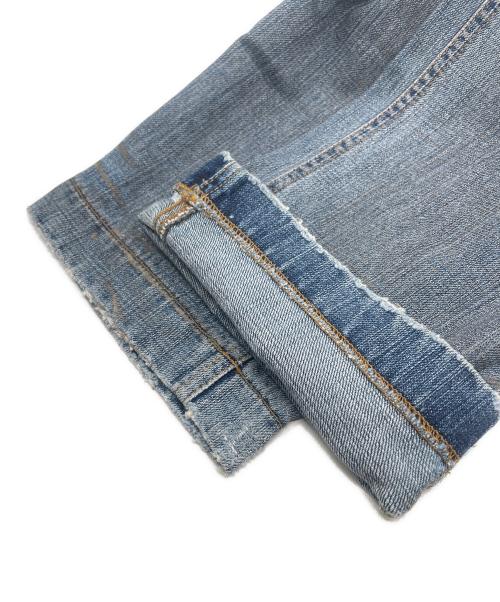 DOLCE & GABBANA（ドルチェ＆ガッバーナ）DOLCE & GABBANA (ドルチェ＆ガッバーナ) バックジップダメージ加工デニムパンツ インディゴ サイズ:SIZE 54 未使用品の古着・服飾アイテム