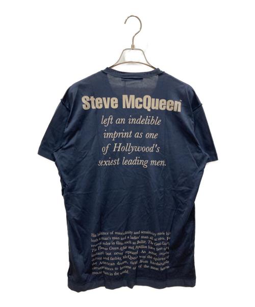 DOLCE & GABBANA（ドルチェ＆ガッバーナ）DOLCE & GABBANA (ドルチェ＆ガッバーナ) Tシャツ ネイビー サイズ:SIZE 50 未使用品の古着・服飾アイテム