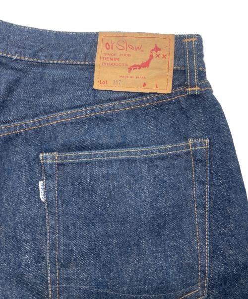 orSlow（オアスロウ）orSlow (オアスロウ) 107セルビッチデニムパンツ インディゴ サイズ:SIZE Lの古着・服飾アイテム