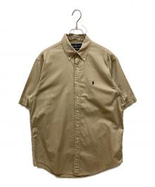 POLO RALPH LAUREN（ポロ・ラルフローレン）の古着「半袖シャツ」｜ベージュ