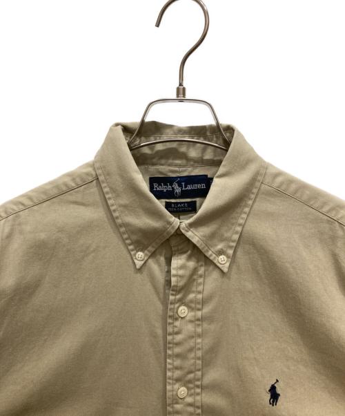 POLO RALPH LAUREN（ポロ・ラルフローレン）POLO RALPH LAUREN (ポロ・ラルフローレン) 半袖シャツ ベージュ サイズ:SIZE Mの古着・服飾アイテム