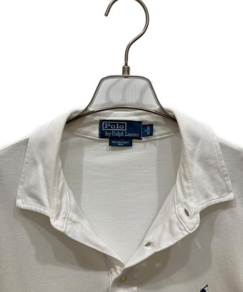 POLO RALPH LAUREN（ポロ・ラルフローレン）POLO RALPH LAUREN (ポロ・ラルフローレン) 半袖ポロシャツ ホワイト サイズ:SIZE Mの古着・服飾アイテム