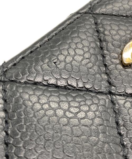 CHANEL（シャネル）CHANEL (シャネル) クラシックジップコインパース ブラックの古着・服飾アイテム