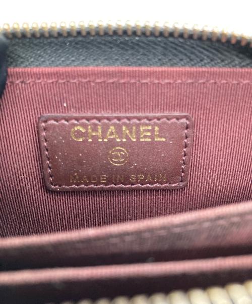 CHANEL（シャネル）CHANEL (シャネル) クラシックジップコインパース ブラックの古着・服飾アイテム