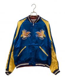 東洋エンタープライズ（トウヨウエンタープライズ）の古着「Acetate Souvenir Jacket」｜ネイビー