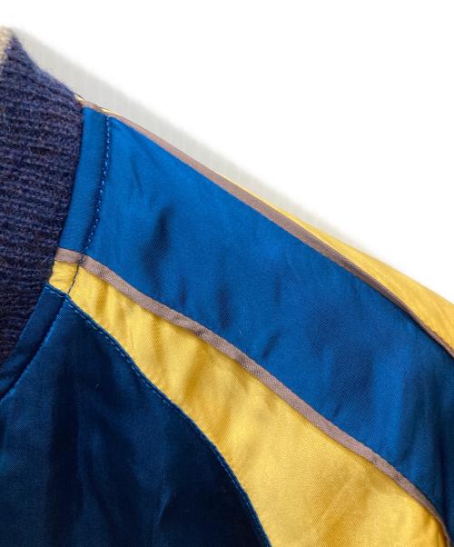 東洋エンタープライズ（トウヨウエンタープライズ）東洋エンタープライズ (トウヨウエンタープライズ) Acetate Souvenir Jacket ネイビー サイズ:SIZE 特大の古着・服飾アイテム