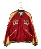 東洋エンタープライズトウヨウエンタープライズ）の古着「Acetate Souvenir Jacket」｜レッド