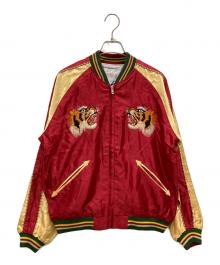 東洋エンタープライズ（トウヨウエンタープライズ）の古着「Acetate Souvenir Jacket」｜レッド