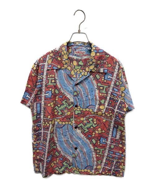Sun Surf（サンサーフ）Sun Surf (サンサーフ) RAYON HAWAIIAN SHIRT レッド サイズ:SIZE Mの古着・服飾アイテム