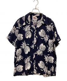 Duke Kahanamoku×Sun Surf（デュークカハナモク×サンサーフ）の古着「アロハシャツ」｜ネイビー