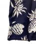 中古・古着 DUKE KAHANAMOKU (デュークカハナモク) SUN SURF (サンサーフ) アロハシャツ ネイビー サイズ:SIZE M：16000円
