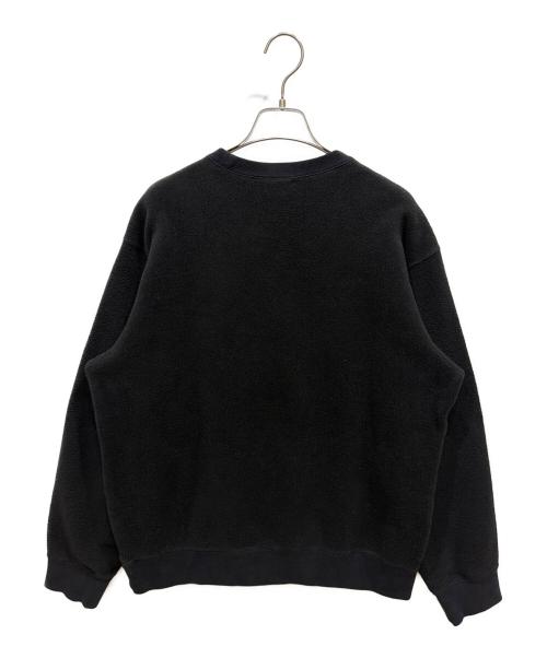 SUPREME（シュプリーム）Supreme (シュプリーム) Polartec Crewneck スウェット ブラック サイズ:SIZE Mの古着・服飾アイテム