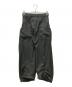 knuth marf (クヌースマーフ) tuck design denim pants グレー サイズ:SIZE XS：13000円