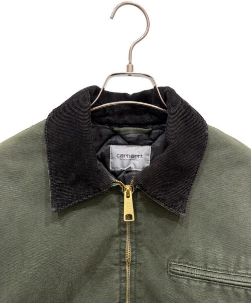Carhartt WIP（カーハート ワーク イン プログレス）CARHARTT WIP (カーハート ワーク イン プログレス) DETROIT JACKET オリーブ サイズ:SIZE Sの古着・服飾アイテム