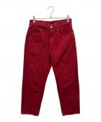 thisisneverthatディスイズネバーザット）の古着「Pocket Jeans」｜レッド