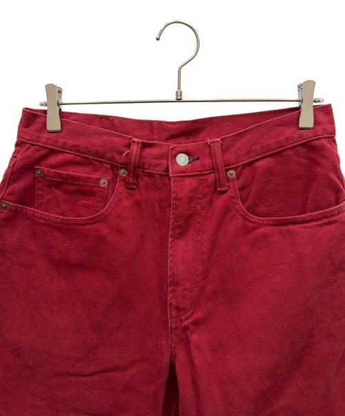 thisisneverthat（ディスイズネバーザット）thisisneverthat (ディスイズネバーザット) Pocket Jeans レッド サイズ:SIZE Mの古着・服飾アイテム