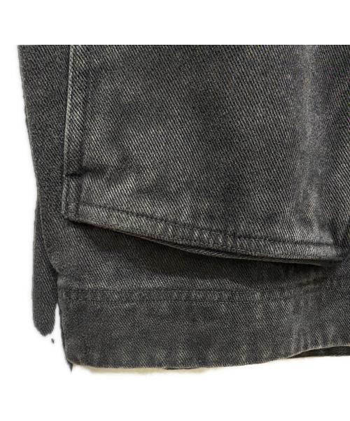 HUF（ハフ）HUF (ハフ) ジップデニムジャケット グレー サイズ:SIZE Sの古着・服飾アイテム