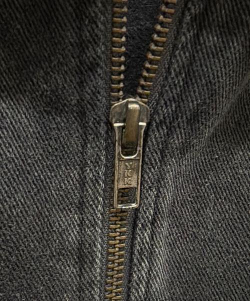 HUF（ハフ）HUF (ハフ) ジップデニムジャケット グレー サイズ:SIZE Sの古着・服飾アイテム