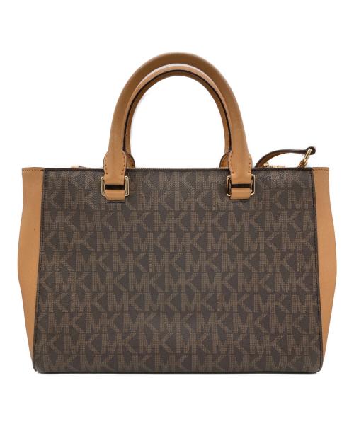 MICHAEL KORS（マイケルコース）MICHAEL KORS (マイケルコース) 総柄トートバッグ ブラウンの古着・服飾アイテム