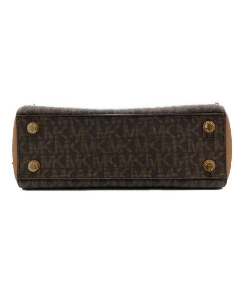 MICHAEL KORS（マイケルコース）MICHAEL KORS (マイケルコース) 総柄トートバッグ ブラウンの古着・服飾アイテム