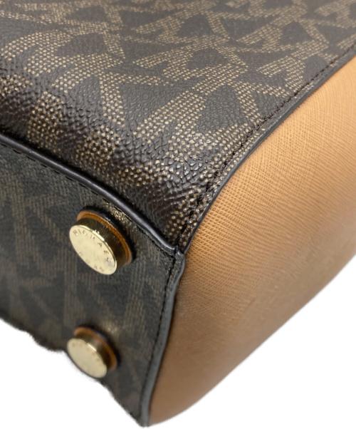 MICHAEL KORS（マイケルコース）MICHAEL KORS (マイケルコース) 総柄トートバッグ ブラウンの古着・服飾アイテム