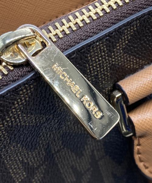 MICHAEL KORS（マイケルコース）MICHAEL KORS (マイケルコース) 総柄トートバッグ ブラウンの古着・服飾アイテム