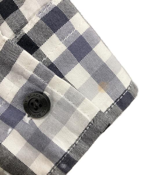 BURBERRY BLACK LABEL（バーバリーブラックレーベル）BURBERRY BLACK LABEL (バーバリーブラックレーベル) チェックシャツ グレー サイズ:SIZE 3の古着・服飾アイテム