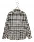 BURBERRY BLACK LABEL (バーバリーブラックレーベル) チェックシャツ グレー サイズ:SIZE 3：5000円