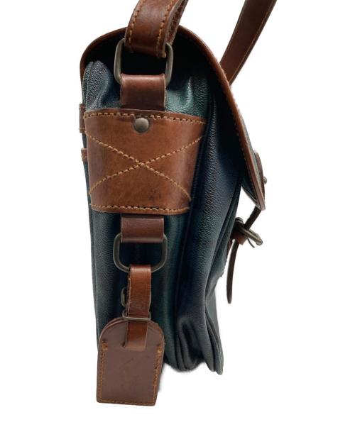 POLO RALPH LAUREN（ポロ・ラルフローレン）POLO RALPH LAUREN (ポロ・ラルフローレン) ブラックウォッチショルダーバッグ グリーン×ネイビーの古着・服飾アイテム
