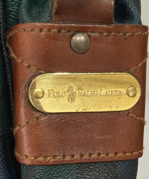 POLO RALPH LAUREN（ポロ・ラルフローレン）POLO RALPH LAUREN (ポロ・ラルフローレン) ブラックウォッチショルダーバッグ グリーン×ネイビーの古着・服飾アイテム