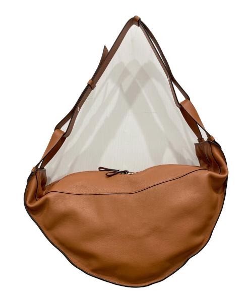 LOEWE（ロエベ）LOEWE (ロエベ) ハンモック ミディアム レザーバッグ ブラウンの古着・服飾アイテム