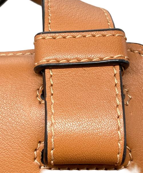 LOEWE（ロエベ）LOEWE (ロエベ) ハンモック ミディアム レザーバッグ ブラウンの古着・服飾アイテム
