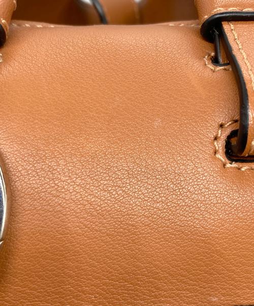 LOEWE（ロエベ）LOEWE (ロエベ) ハンモック ミディアム レザーバッグ ブラウンの古着・服飾アイテム