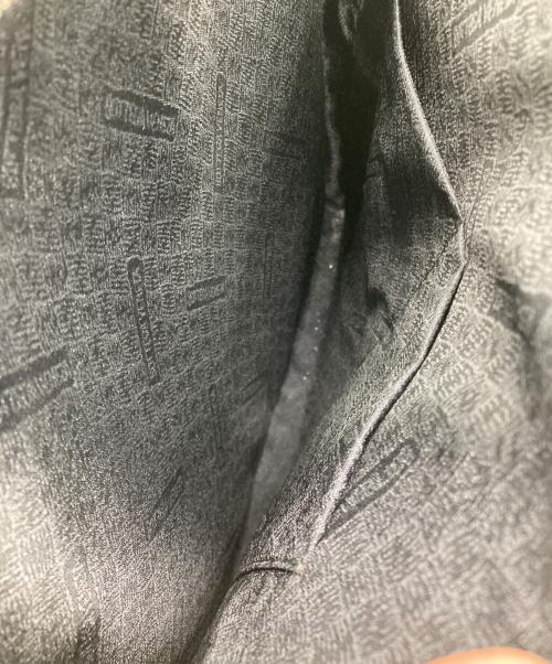 BOTTEGA VENETA（ボッテガベネタ）BOTTEGA VENETA (ボッテガベネタ) イントレチャート ブリーフケース ブラックの古着・服飾アイテム