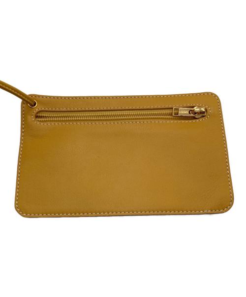 LOEWE（ロエベ）LOEWE (ロエベ) レザーリュック　アントン イエローの古着・服飾アイテム