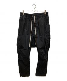 RICK OWENS（リックオウエンス）の古着「WALRUS ドローコードサルエルパンツ」｜ブラック