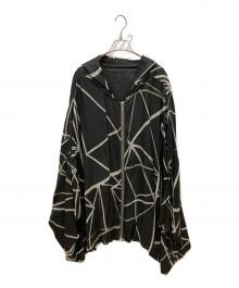 RICK OWENS（リックオウエンス）の古着「Peter Hooded Cropped」｜ブラック