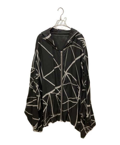 RICK OWENS（リックオウエンス）RICK OWENS (リックオウエンス) Peter Hooded Cropped ブラック サイズ:SIZE 40の古着・服飾アイテム