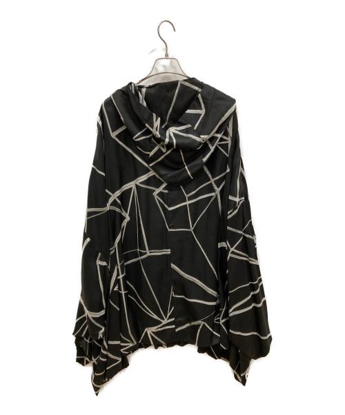 RICK OWENS（リックオウエンス）RICK OWENS (リックオウエンス) Peter Hooded Cropped ブラック サイズ:SIZE 40の古着・服飾アイテム