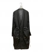 RICK OWENSリックオウエンス）の古着「Bauhaus Coat」｜ブラック
